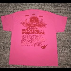 New travis Scott rolling loud Cacti pink T-shirt size XL